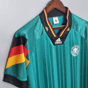 1992 Germany Away Retro Jersey – Vintage Replica Football Soccer Shirt – S-XXL