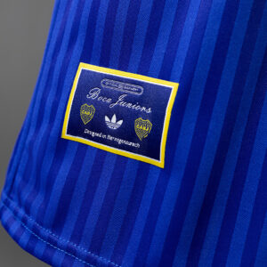 Boca Juniors Terrace Icons T-Shirt White Blue – Replica Football Soccer Shirt –