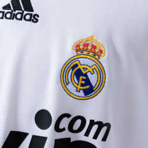 Real Madrid 2008/09 Home Retro Jersey – Vintage Replica Football Soccer Shirt –