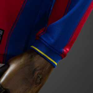Barcelona 2009/10 Home Long Sleeve Retro Jersey – Vintage Replica Football Socce