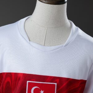 Turkiye 2026 Home Kids Kit Jersey – Replica Football Soccer Shirt – Size 16–28