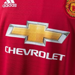 M-U 1819 Home Long-Sleeve Retro Jersey – Replica Football Soccer Shirt – S–XXL