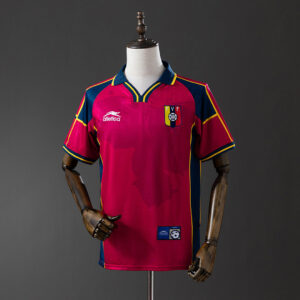 Venezuela 2000 Home Retro Jersey – Vintage Replica Football Soccer Shirt – S–XXL