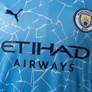 Manchester City 20_21 Home Retro Jersey – Replica Football Soccer Shirt – S–XXL