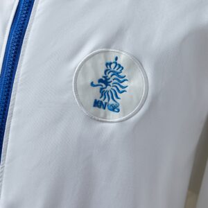 Netherlands 10_11 Windbreaker - White – Replica Football Soccer Shirt – S–XXL