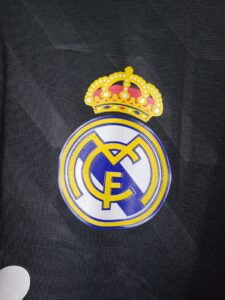 2012 Real Madrid Away Retro Jersey – Black – Long-Sleeved – Replica – S-XXL
