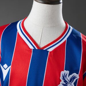 Crystal Palace 25/26 Home Kids Kit Jersey – Replica Football Soccer Shirt – Size