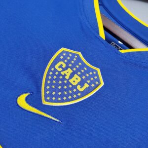 2002 Boca Juniors Home Retro Jersey – Vintage Replica Football Soccer Shirt – S-