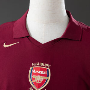Arsenal 2005/06 Home Long Sleeve Retro Jersey – Classic Football Shirt – S–XXL