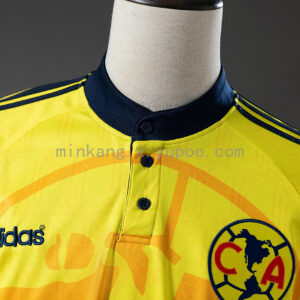 America 97_98 Home Long-Sleeve Retro Jersey – Replica Football Soccer Shirt – S–