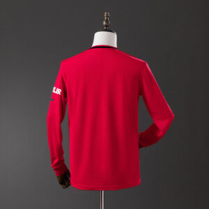 Manchester United 2019/20 Home Long Sleeve Retro Jersey – Classic Football Shirt