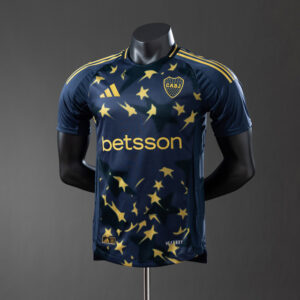 Boca Juniors 25/26 Second Away Player Version Jersey – Replica Football Soccer S