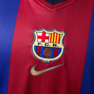 Barcelona 1998/99 Home Retro Jersey – Vintage Replica Football Soccer Shirt – Si