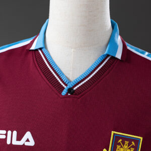 West Ham United 1999/01 Home Retro Jersey – Classic Football Shirt – S–XXL