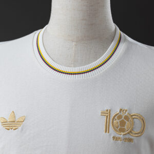 COLOMBIA FCF adidas Chalk White T-Shirt – Replica National Team Wear – S–3XL