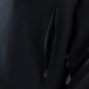 M-U Reversible Jacket Windbreaker – Black & Red – Replica Football Soccer Jacket