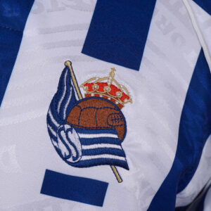 Real Sociedad 1994/95 Home Retro Jersey – Vintage Replica Football Soccer Shirt