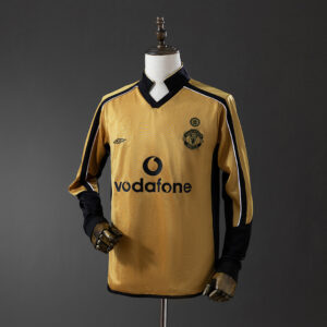 Manchester United 1990/92 Away Long Sleeve Retro Jersey – Classic Football Shirt