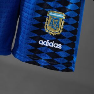 Argentina 1994 Away Retro Kids Kit Jersey – Replica Football Soccer Shirt – Size
