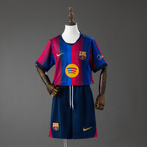 Barcelona 26_27 Home Kids Kit Jersey – Replica Football Soccer Shirt – Size 16–2