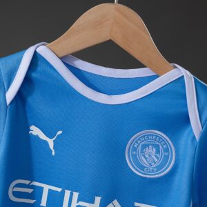 Manchester City 26_27 Home Baby Jersey – Replica Football Soccer Shirt – Size 9–