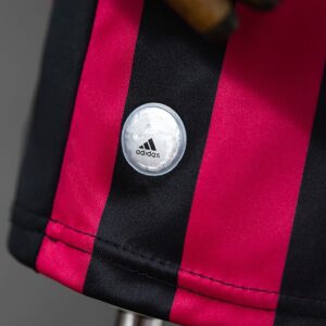 AC Milan 09_10 Home Retro Long Sleeve Kids Kit Jersey – Replica Football Soccer