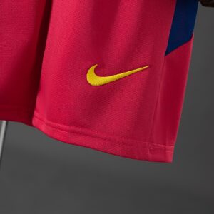 Barcelona 10_11 Home Retro Long Sleeve Kids Kit Jersey – Replica Football Soccer