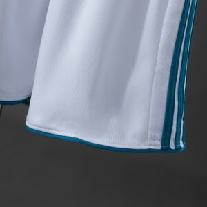 Real Madrid 17_18 Home Retro Kids Kit Jersey – Replica Football Soccer Shirt – S