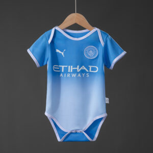 Manchester City 26_27 Home Baby Jersey – Replica Football Soccer Shirt – Size 9–