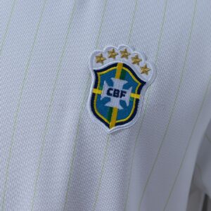 Brazil Terrace Icons T-Shirt White – Replica Football Soccer Shirt – S–XXL