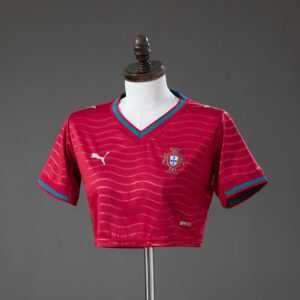 Portugal 2026 Home Women's Crop Top Style Jersey – Replica Football Soccer Shirt