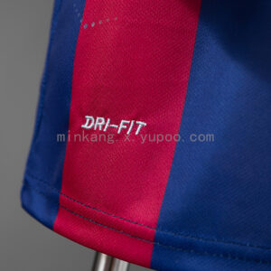 Barcelona 14_15 Home Retro Kids Kit Jersey – Replica Football Soccer Shirt – Siz