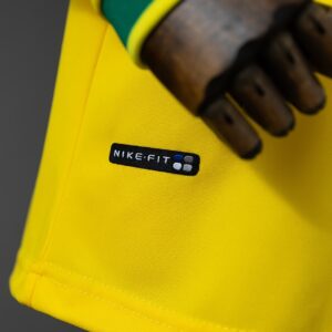 Brazil 1998 Home Retro Long Sleeve Kids Kit Jersey – Replica Football Soccer Shi