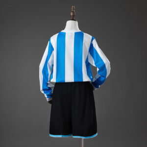 Argentina 1998 Home Retro Long-Sleeved Kids Kit Jersey – Replica Football Soccer