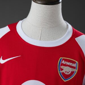 Arsenal 02_04 Home Retro Kids Kit Jersey – Replica Football Soccer Shirt – Size