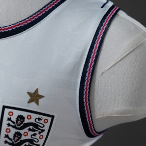 England 2026 Home Women's Crop Top Style Vest – Replica Football Soccer Shirt –