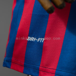 Barcelona 13_14 Home Retro Kids Kit Jersey – Replica Football Soccer Shirt – Siz
