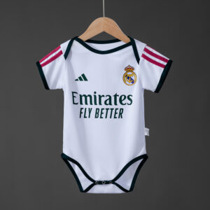 Real Madrid 26_27 Home Baby Jersey – Replica Football Soccer Shirt – Size 9–12