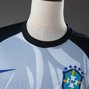 Brazil 2026 Christ the Savior - Gray Jersey – Replica Football Soccer Shirt – S–