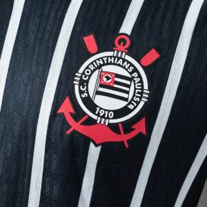Corinthians 26_27 Away Player Version Jersey – Replica Football Soccer Shirt – S
