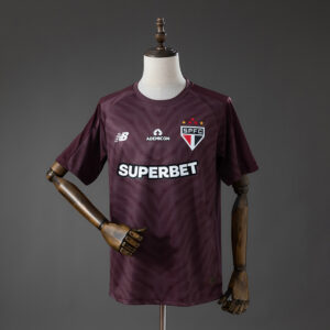 Sao Paulo 26_27 Goalkeeper Jersey – Deep Burgundy – Replica Football Soccer Shir