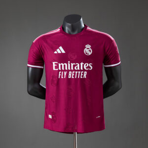 Real Madrid 26_27 Special Edition Player Version – Maroon Jersey – Replica Footb