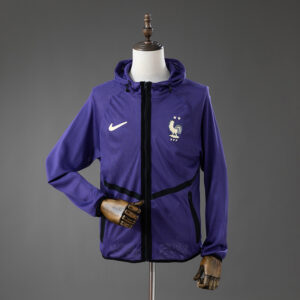 France 2026 Men's Football Anthem Jacket – Purple – Replica Football Jacket – S–