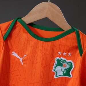Ivory Coast 2026 Home Baby Jersey – Replica Football Soccer Shirt – Size 9–12