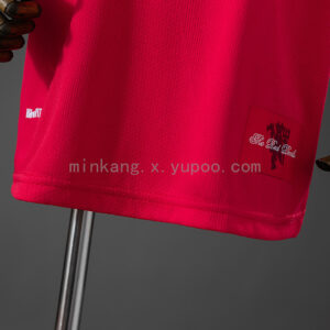 M-U 07_08 Home Retro Kids Kit Jersey – Replica Football Soccer Shirt – Size 16–2