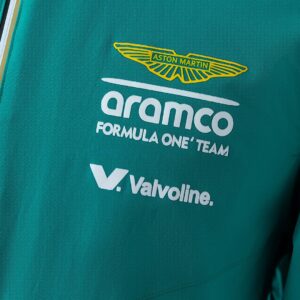 Aston Martin Aramco F1 2025 Windbreaker – Green – Racing Team Jacket – S–3XL