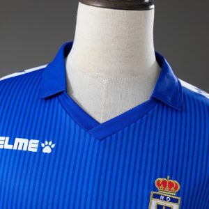 Real Oviedo 92_93 Home Retro Jersey – Replica Football Soccer Shirt – S–XXL