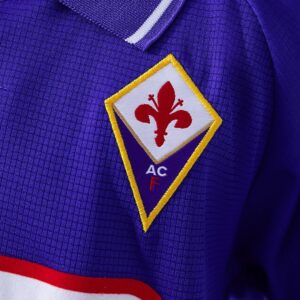 Fiorentina 98_99 Home Retro Kids Kit Jersey – Replica Football Soccer Shirt – Si