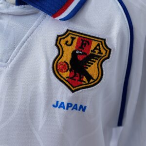 Japan 1998 Away Retro Kids Kit Jersey – Replica Football Soccer Shirt – Size 16–