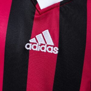 AC Milan 09_10 Home Retro Long Sleeve Kids Kit Jersey – Replica Football Soccer